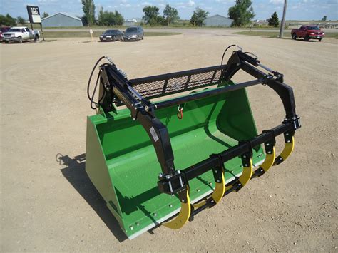 grapple front end loader attachment